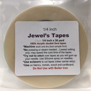 Jewels Double Fece Tapes  1/4 inch